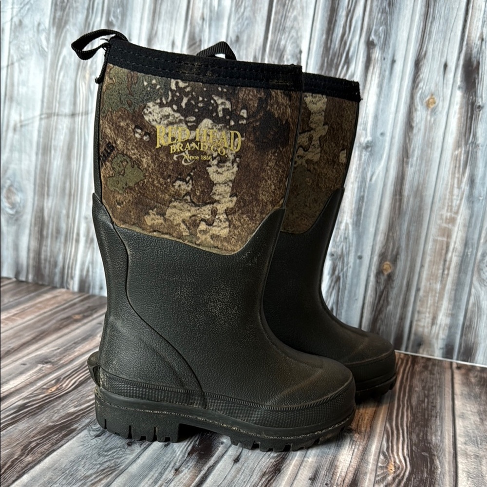 RedHead Camo Utility Waterproof Rubber Boots